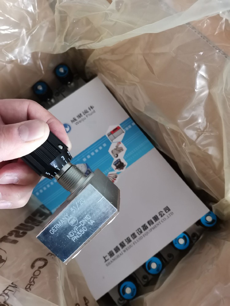 德國MHA美爾基安針型節流閥闆式安裝結構NDVP-DN10 PN350 1A流量調節控制現貨