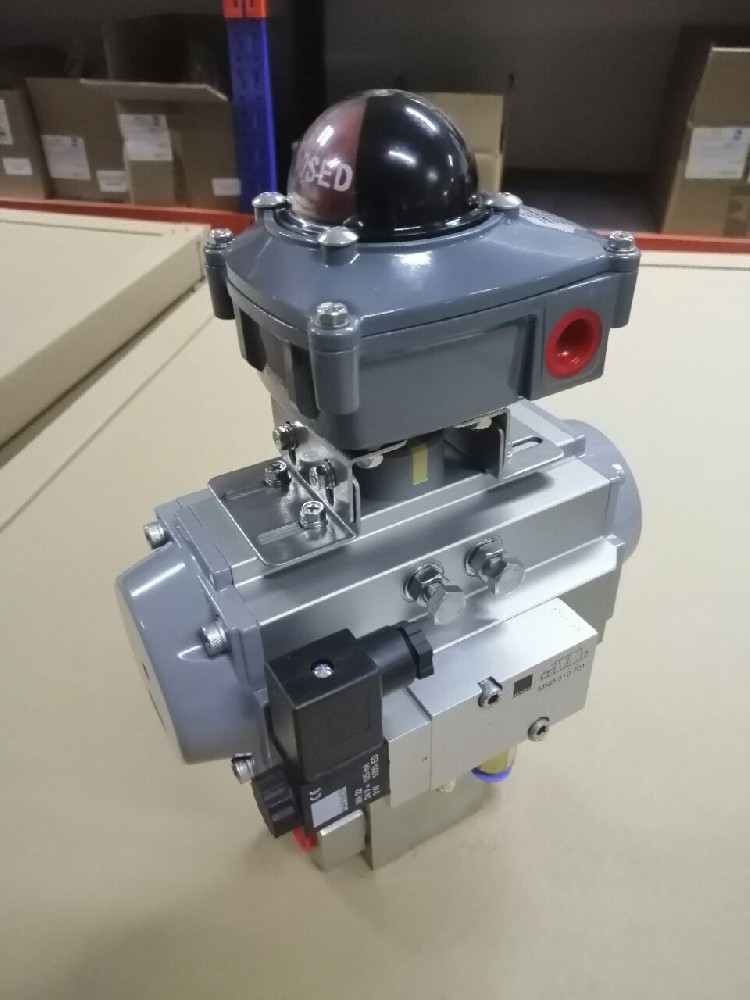 德國MHA高壓氣控動球閥，不鏽鋼材質，可通介質氫氣、燃氣等可燃性氣體。