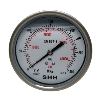 不鏽鋼防震壓力表